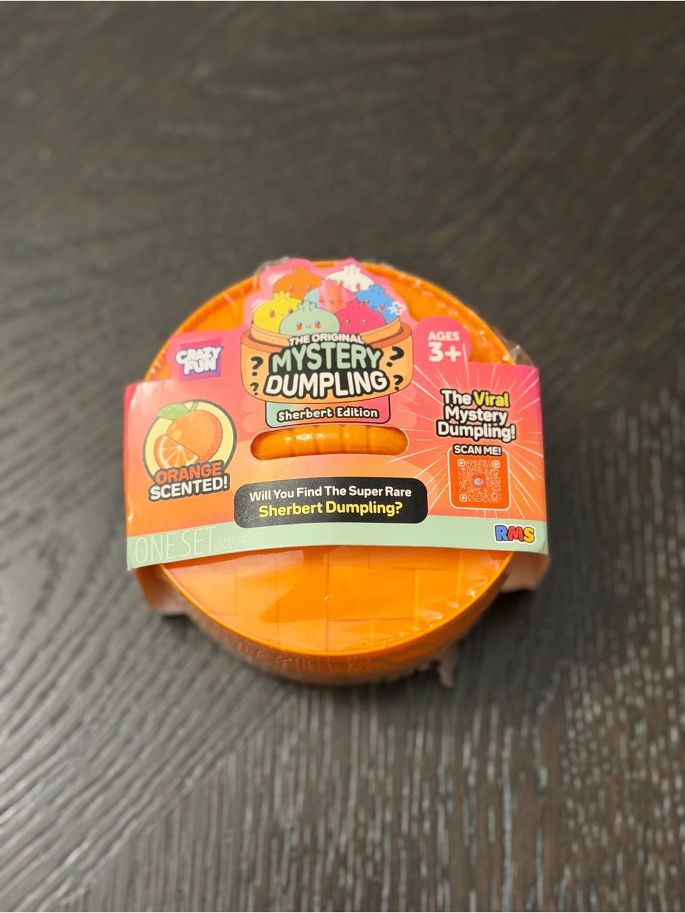 Viral RMS Crazy Fun Sherbert Edition Orange Scented Dumpling Squishy Collectible